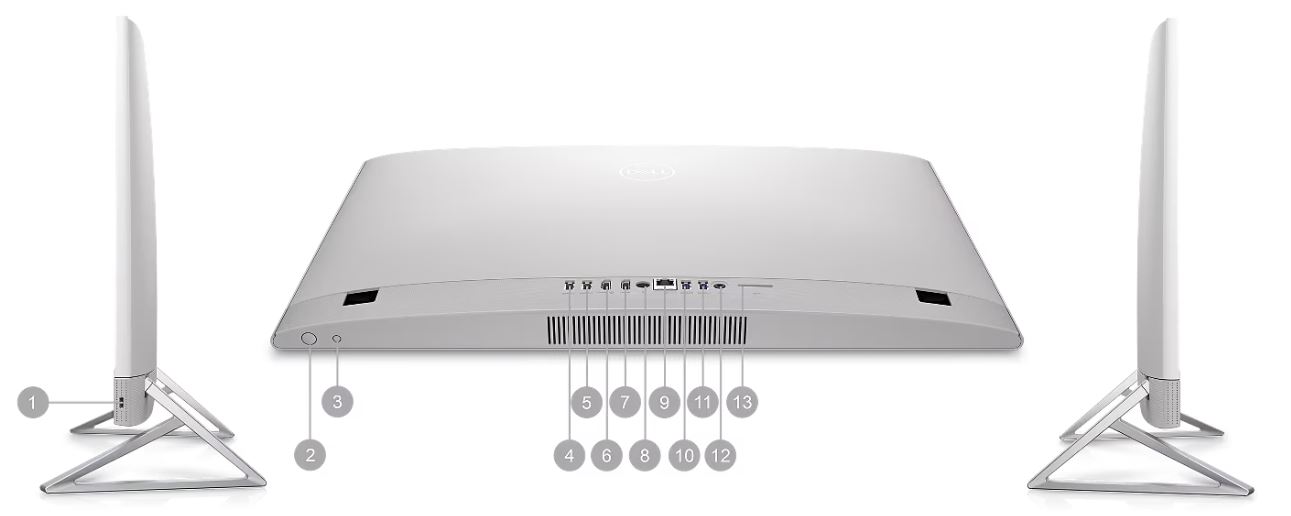 All In One PC DELL Inspiron 5420 bílý white