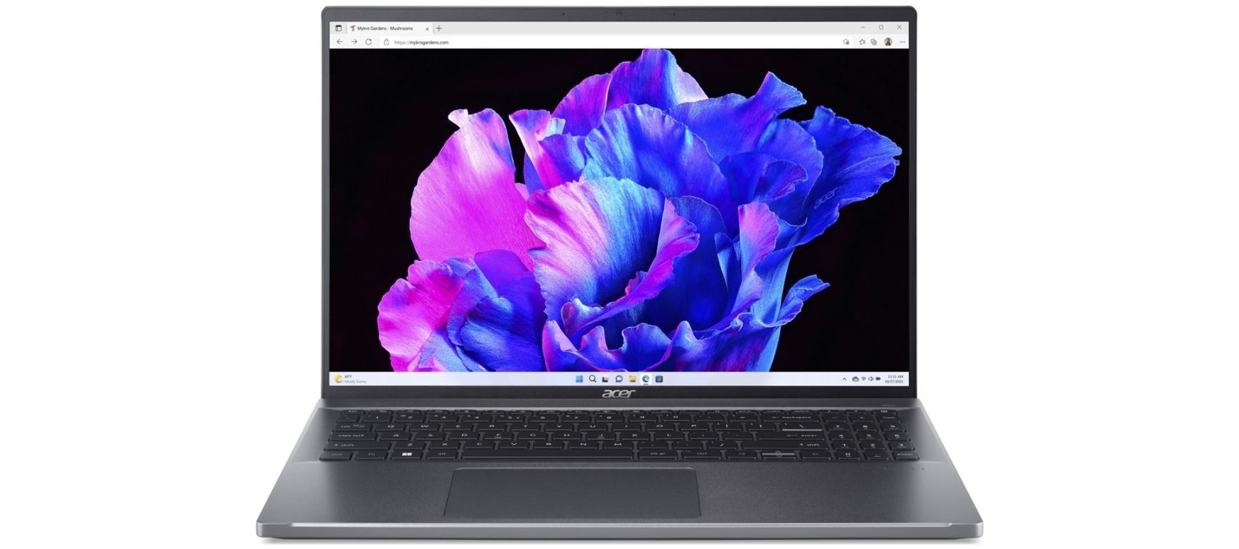 Notebook ACER Swift Go 16 SFG167172F3 šedý gray