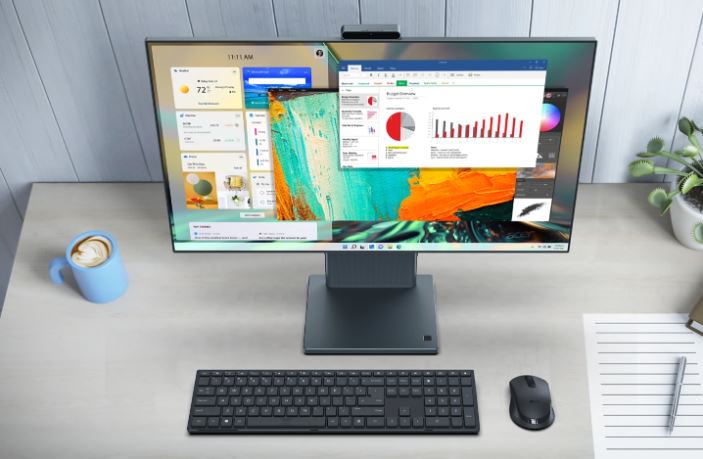 All In One PC ACER Aspire S321856 32 šedý gray