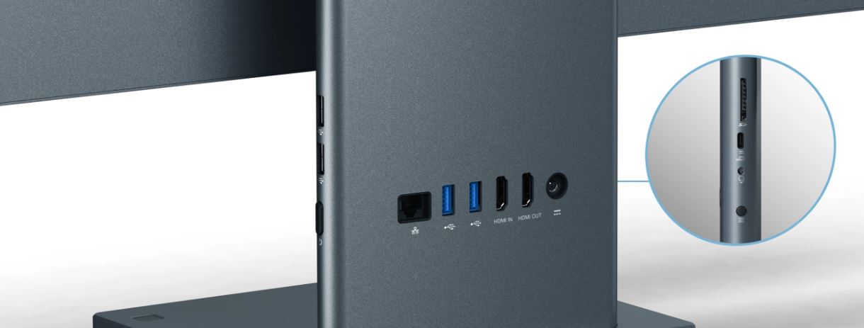 All In One PC ACER Aspire S321856 32 šedý gray