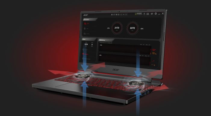 Herní notebook ACER NITRO 5 AN51546R0F2 černý black