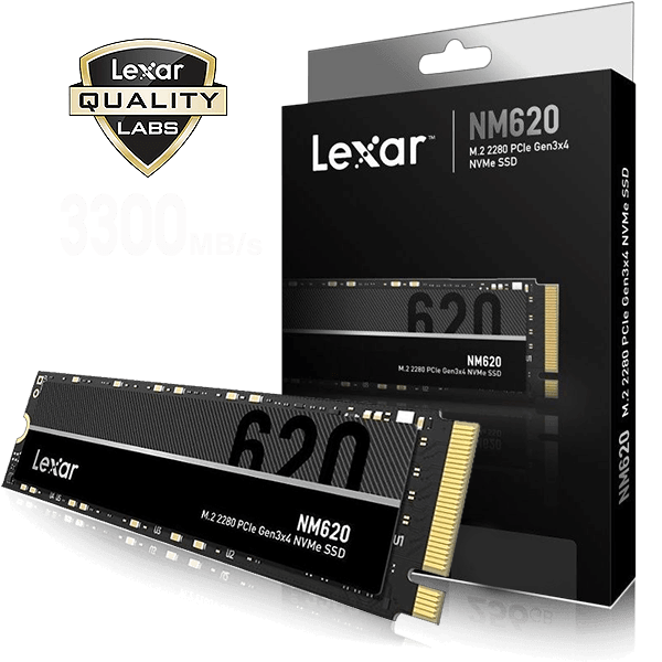 SSD disk LEXAR NM620 2TB PCle Gen3