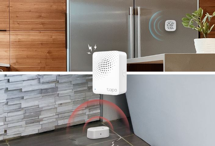 Chytrá domácnost TPLINK Tapo H100 Smart IoT Hub se zvonkem bilý white