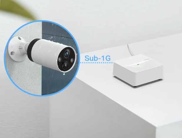 Centrální jednotka TPLINK Tapo H200 Smart IoT Hub se zvonkem bílá white