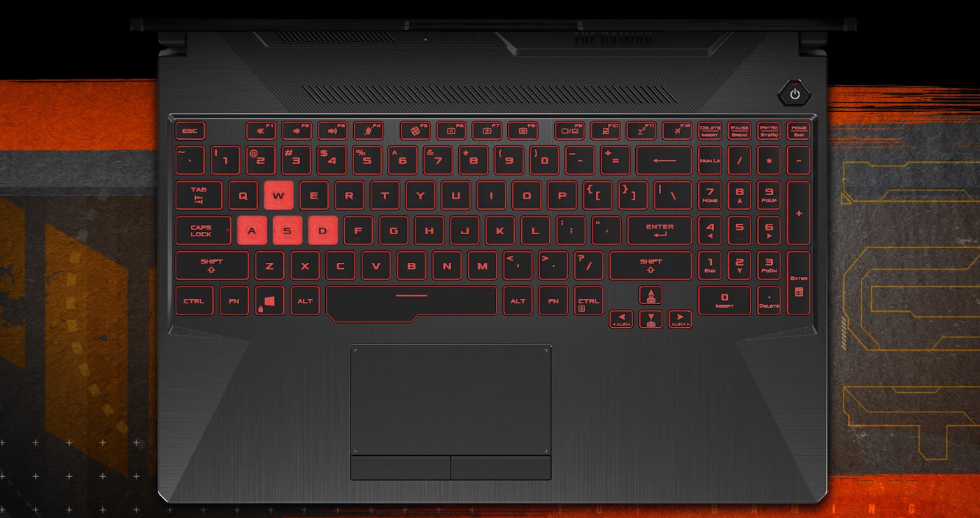 Herní notebook ASUS TUF Gaming A15 FA506NF černý black