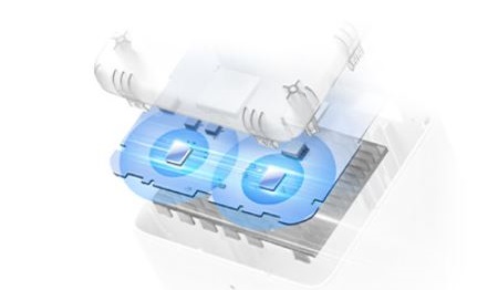 Domácí mesh systém MERCUSYS Halo H80X3pack bílá white