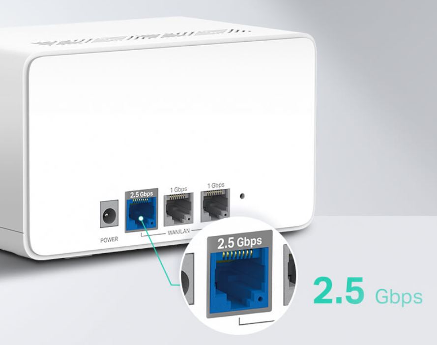 Domácí mesh systém MERCUSYS Halo H90X2pack bílá white