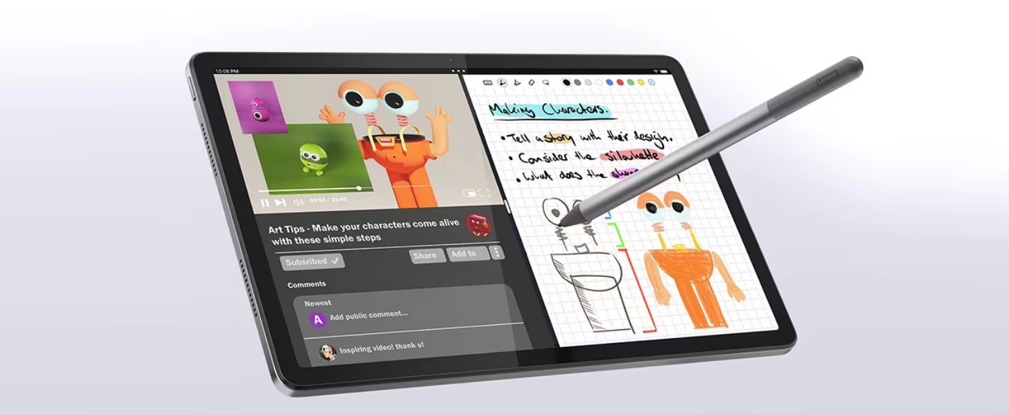 Tablet LENOVO Tab M11 ZADA0321CZ + Tab Pen šedý gray