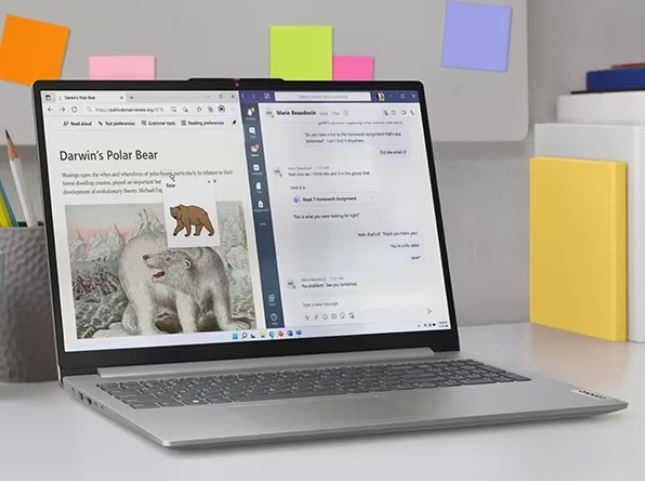 Notebook LENOVO IdeaPad 3 Slim 16IAH8i512450H šedý gray