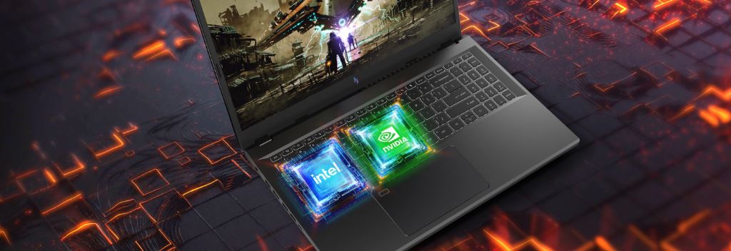 Herní notebook ACER Nitro V 15 ANV155150YF černý black