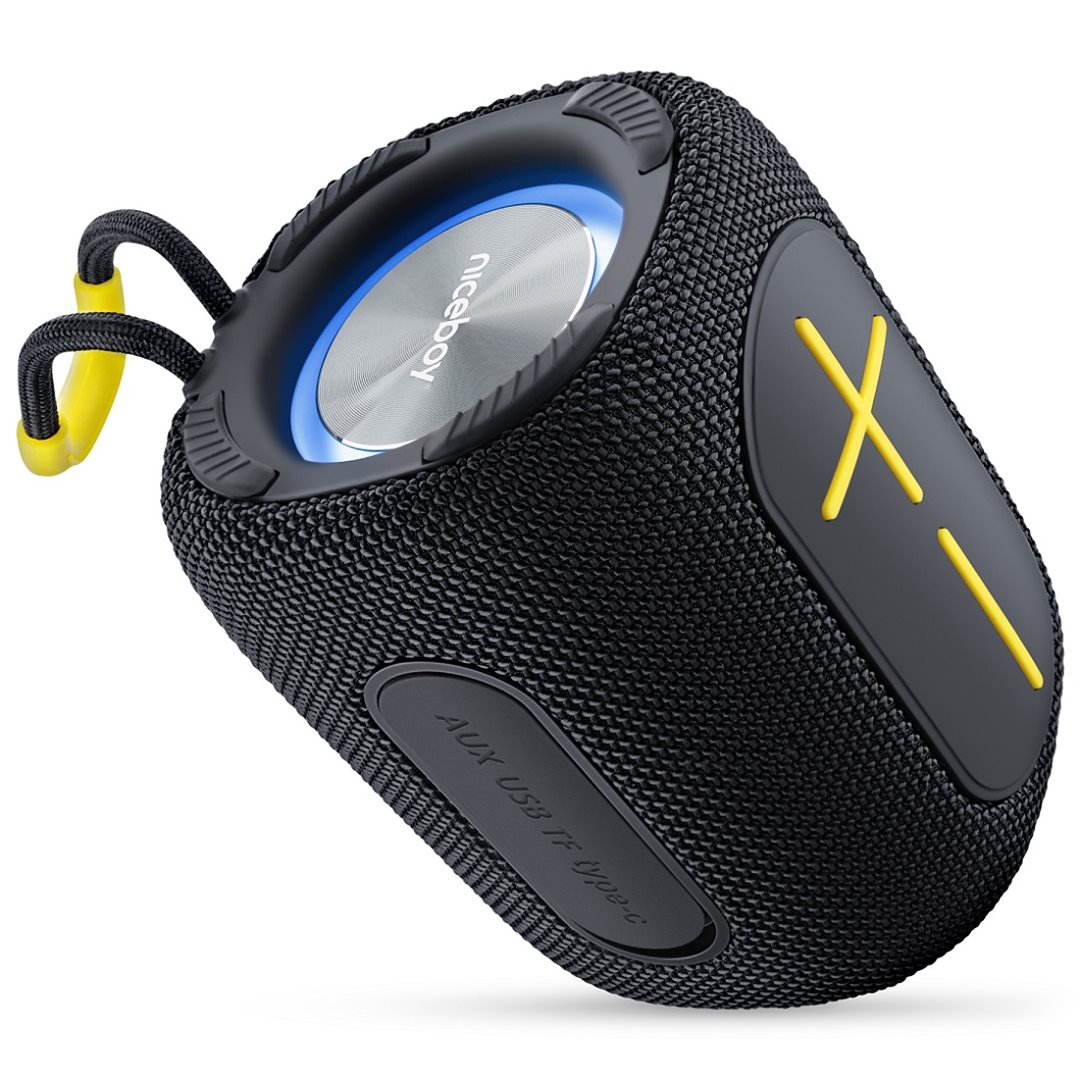 Přenosný bezdrátový reproduktor NICEBOY RAZE Supersonic černý black