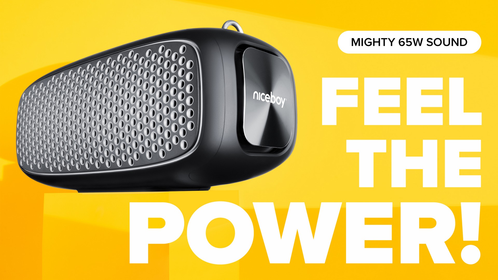 Přenosný reproduktor NICEBOY RAZE Zeus černé black