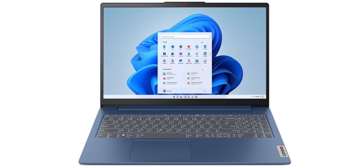Notebook LENOVO IdeaPad Slim 3 15ABR8 modrá blue