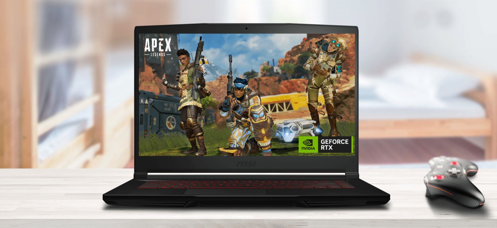 Herní notebook MSI GF63 Thin 12VFi512450H černý black