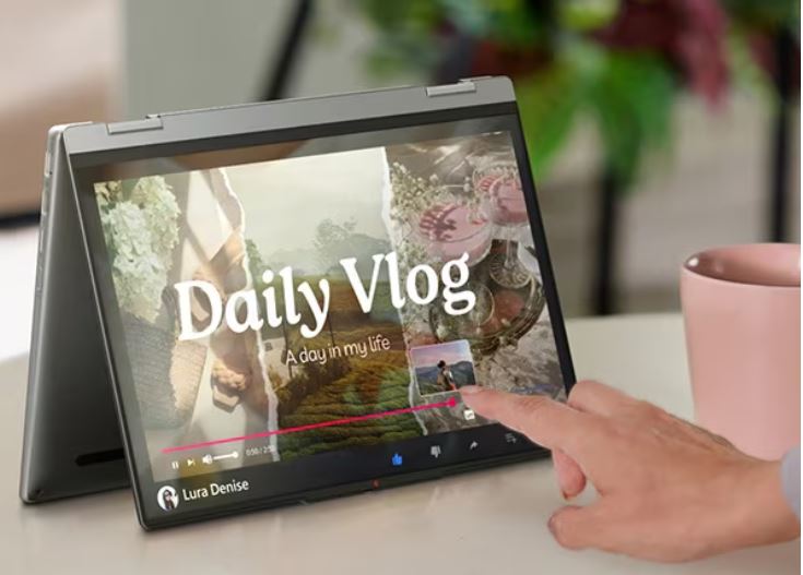 Notebook LENOVO IdeaPad 5 2in1 14IRU95120U šedý gray