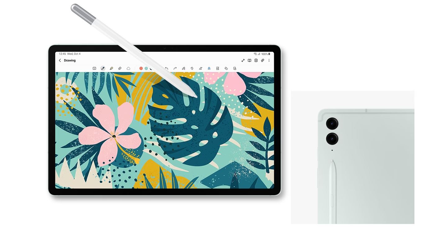 Tablet SAMSUNG Galaxy Tab S9 FE+ 5GSMX616 šedý gray