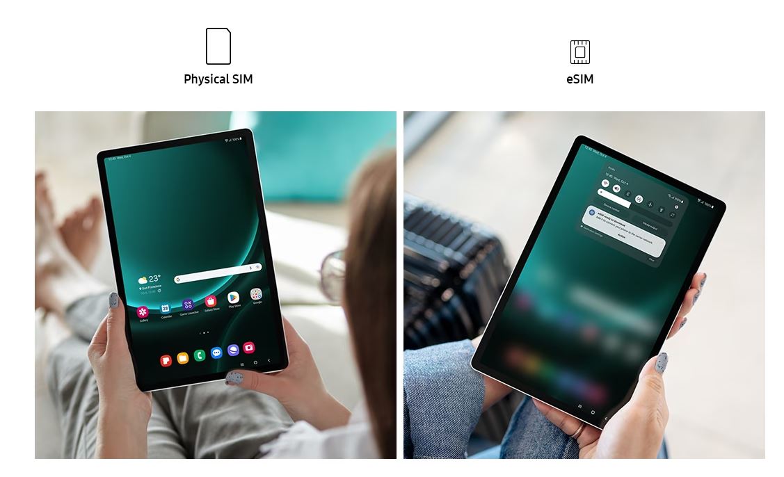 Tablet SAMSUNG Galaxy Tab S9 FE+ SMX610 zelená green