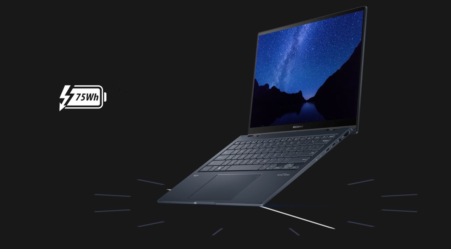 Notebook ASUS Zenbook Flip 14 OLED UP3404VA modrá blue