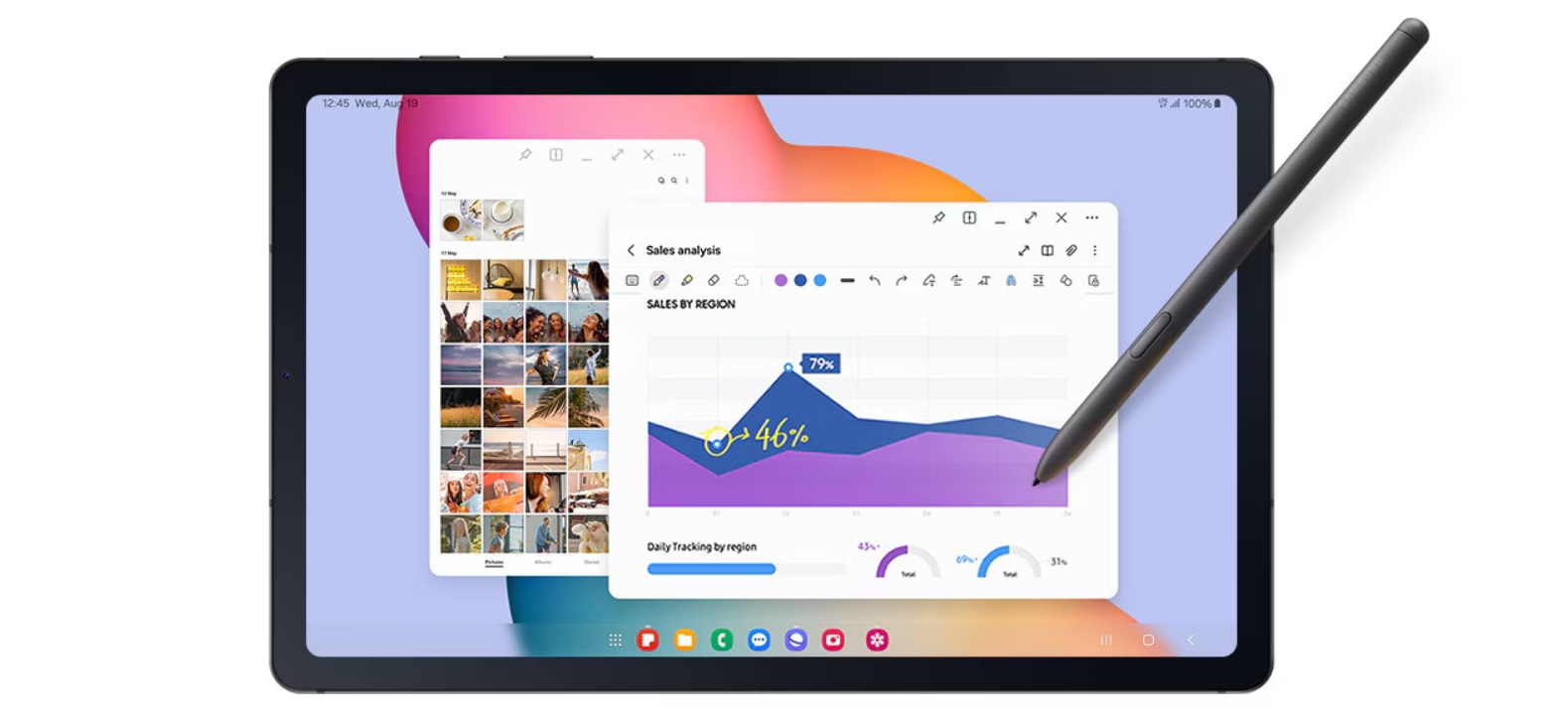 Tablet SAMSUNG Galaxy Tab S6 Lite 2024 šedý gray