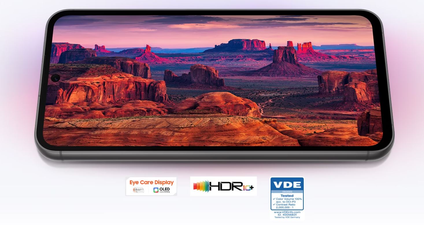 Mobilní telefon SAMSUNG Galaxy S23 FE 5G šedý