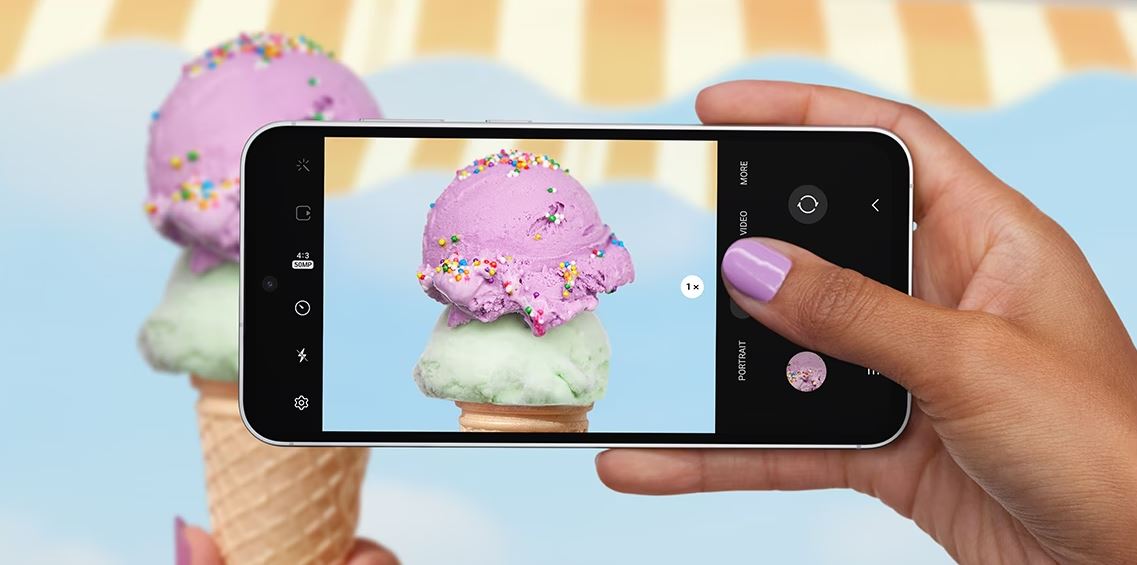 Mobilní telefon SAMSUNG Galaxy S23 FE 5G bílý