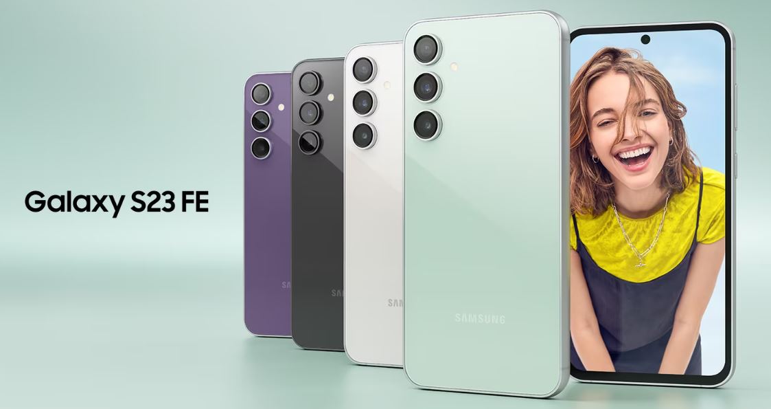 Mobilní telefon SAMSUNG Galaxy S23 FE 5G fialový