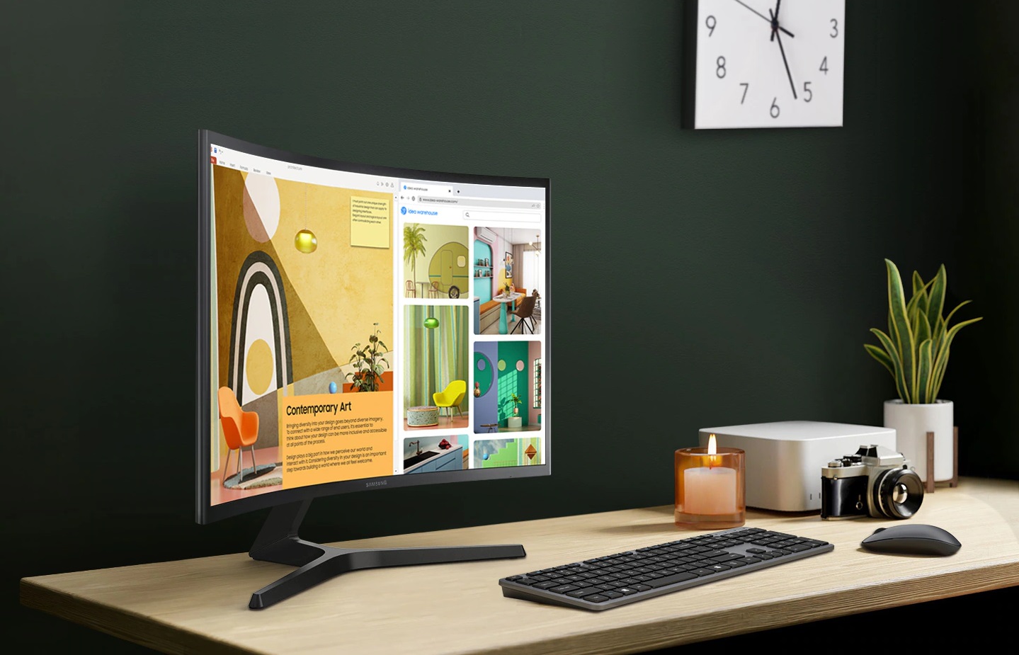 24 LED monitor SAMSUNG S24C366