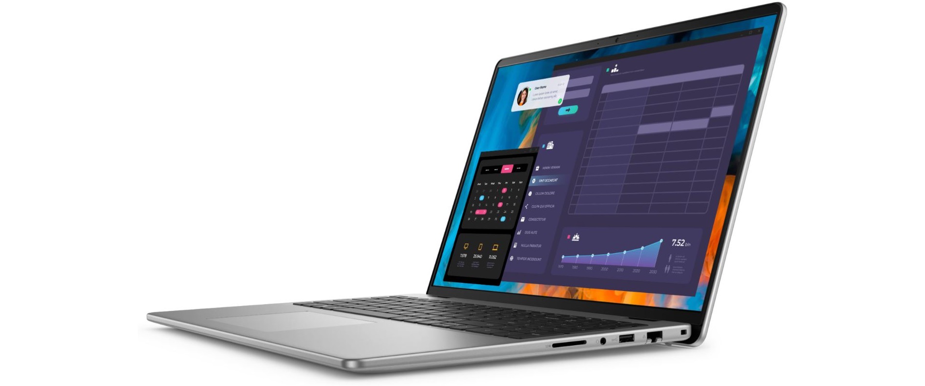 Notebook DELL Vostro 16 5640 šedý grey