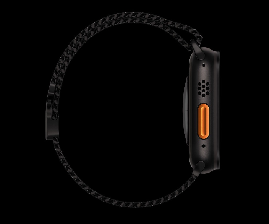 Chytré hodinky APPLE Watch Ultra 2 GPS + Cellular 49mm Černý titan s černým titanovým milánským tahe