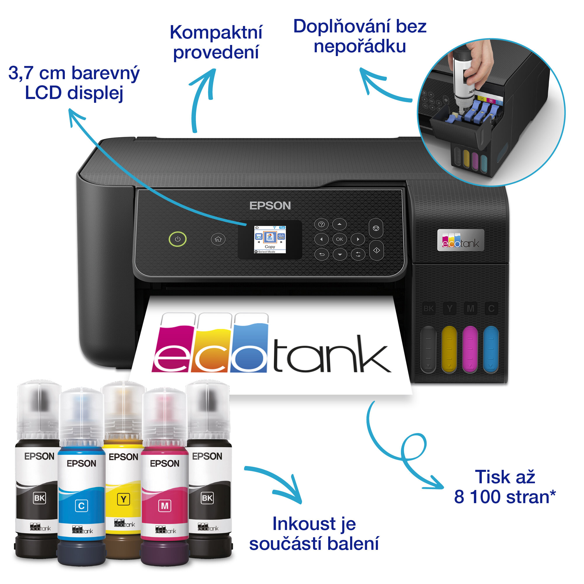 Tiskárna EPSON EcoTank L3280