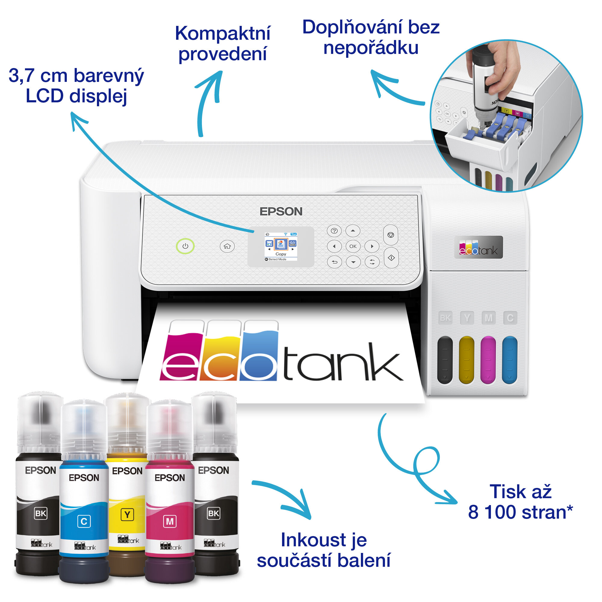 Tiskárna EPSON EcoTank L3286