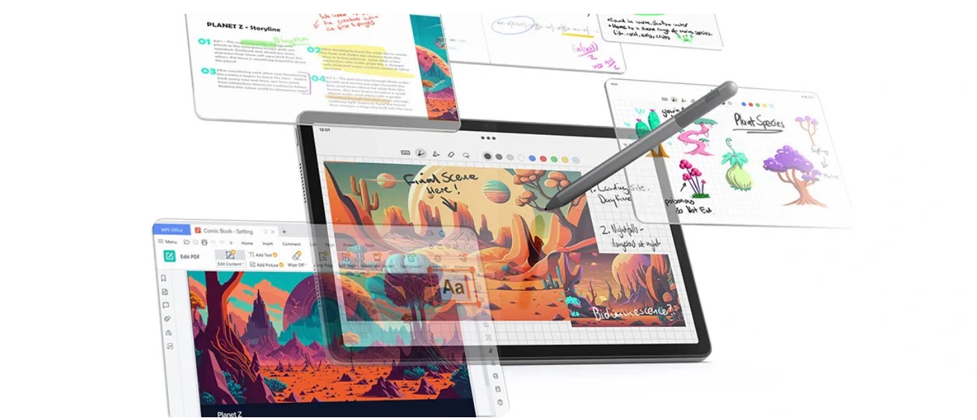 Tablet LENOVO Tab M11 ZADA0178CZ + Tab Pen šedý grey