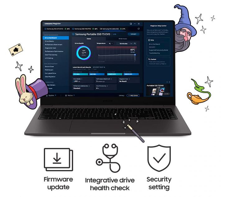 Externí SSD disk SAMSUNG T5 EVO 8GB černý