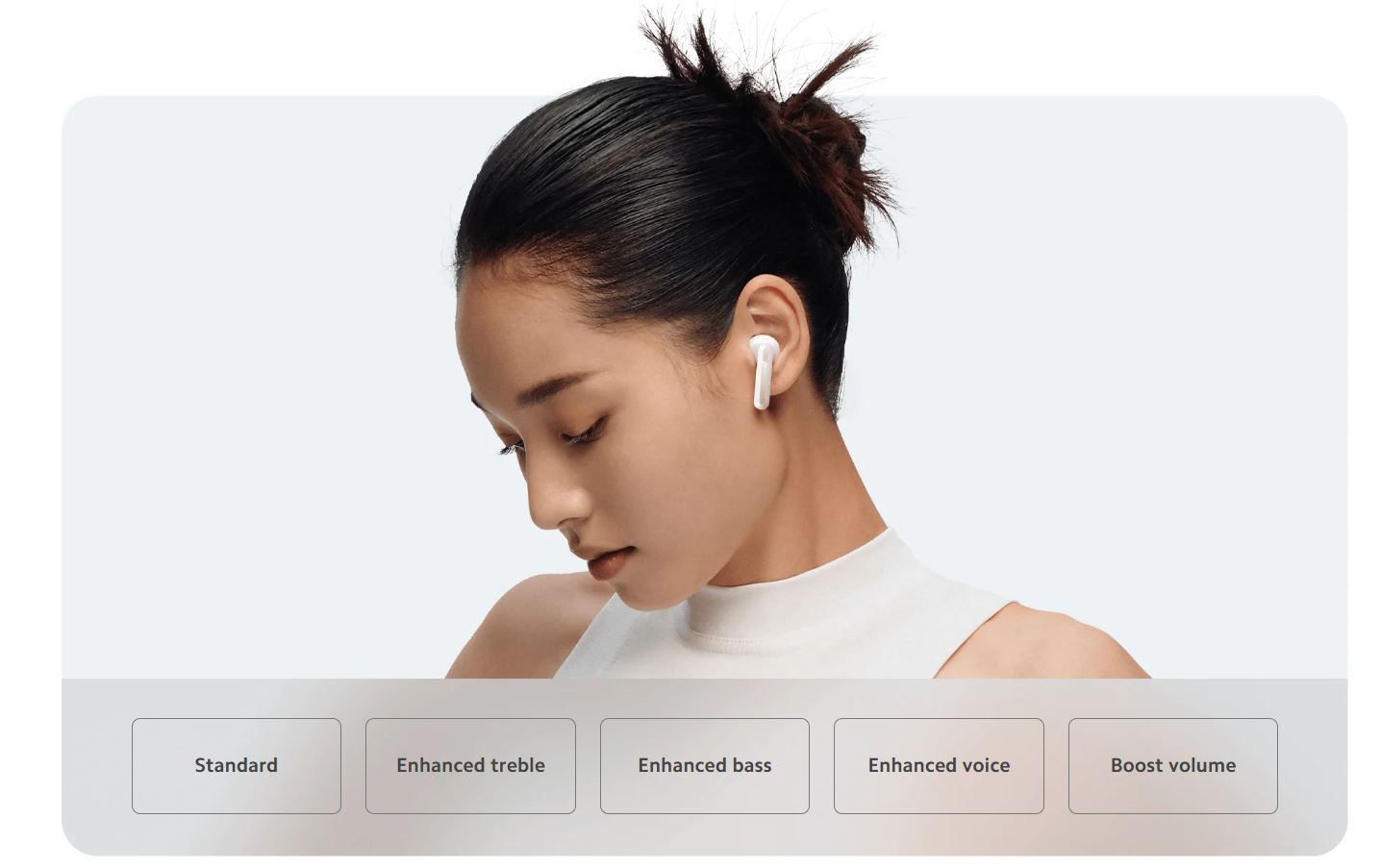 Bezdrátová sluchátka XIAOMI Redmi Buds 6 Active bílý white