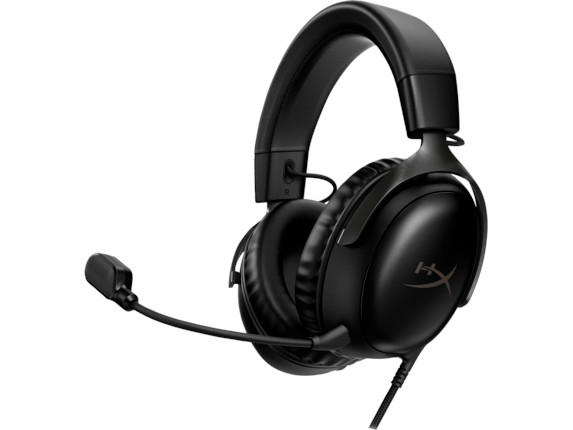 Herní sluchátka kabelová HyperX Cloud III ANC JackUSb Black