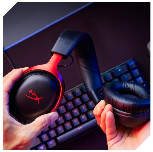 Herní sluchátka kabelová HyperX Cloud III ANC JackUSb Black