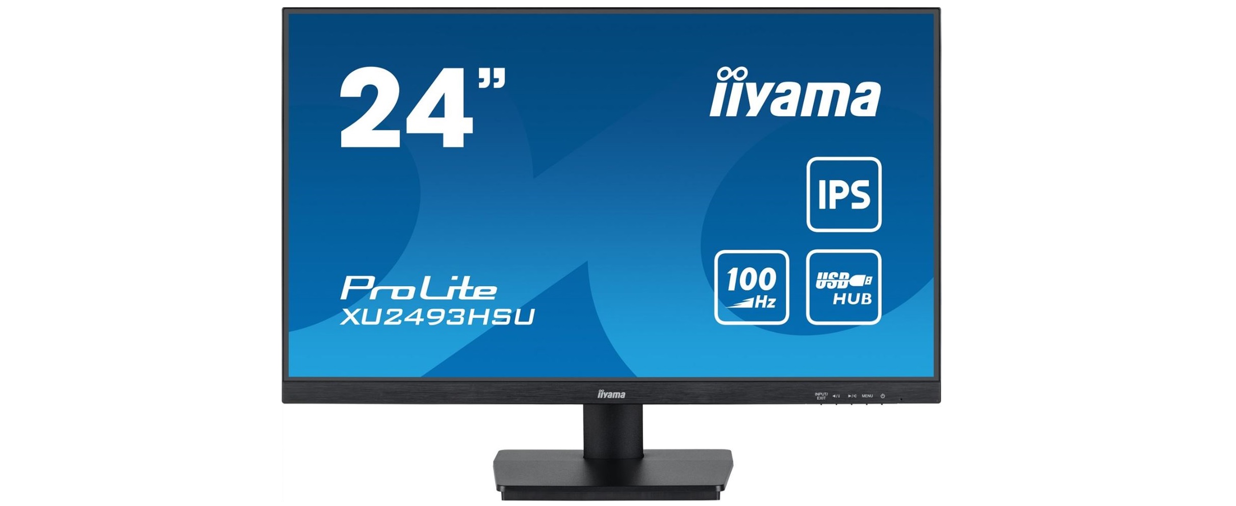 24 LED monitor iiYAMA ProLite XU2493HSUB6 černý black