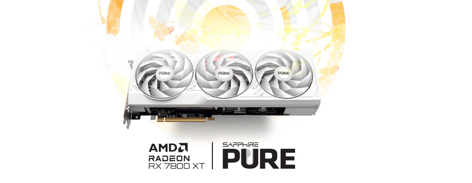 Grafická karta SAPPHIRE PURE Radeon RX 7800 XT 16GB