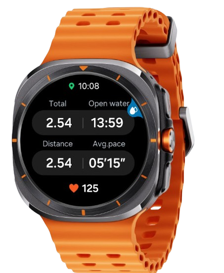 Chytré hodinky SAMSUNG Galaxy Watch Ultra 47mm Titanium SilverSport BandGray