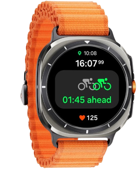 Chytré hodinky SAMSUNG Galaxy Watch Ultra 47mm Titanium GraySport BandOrange