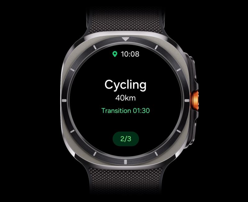 Chytré hodinky SAMSUNG Galaxy Watch Ultra 47mm Titanium WhiteSport BandWhite