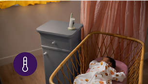 Dětská chůvička PHILIPS Avent dětská chytrá kamera SCD64326