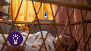 Dětská chůvička PHILIPS Avent dětská chytrá kamera SCD64326