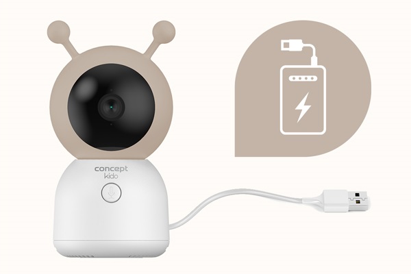 Dětská chůvička s kamerou CONCEPT SMART KIDO KD4010