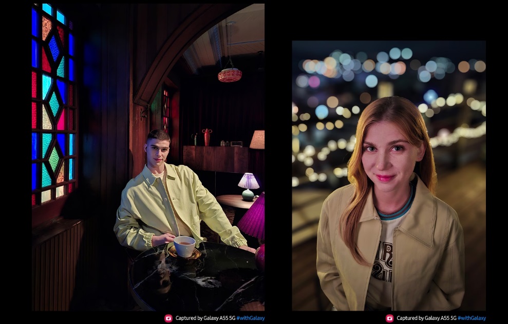 Mobilní telefon SAMSUNG Galaxy A55 5G 8GB256GB Awesome Lemon