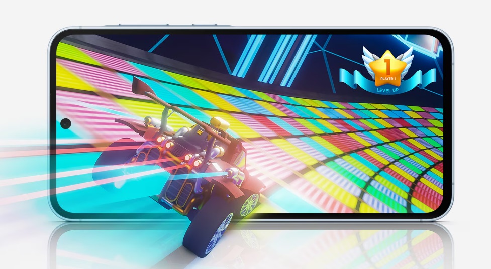 Mobilní telefon SAMSUNG Galaxy A55 5G 8GB128GB Awesome Iceblue