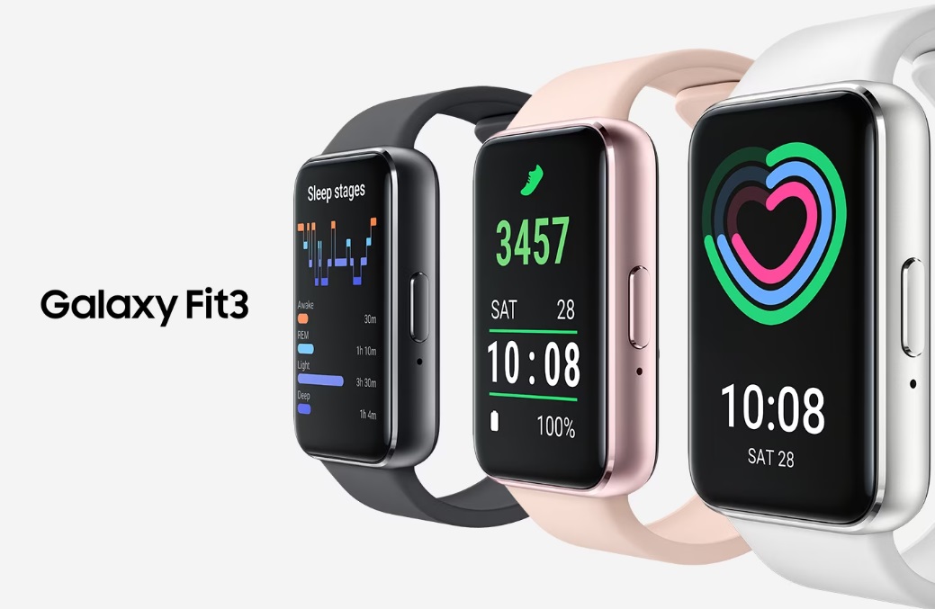 Fitness náramek SAMSUNG Galaxy Fit3 Pink Gold