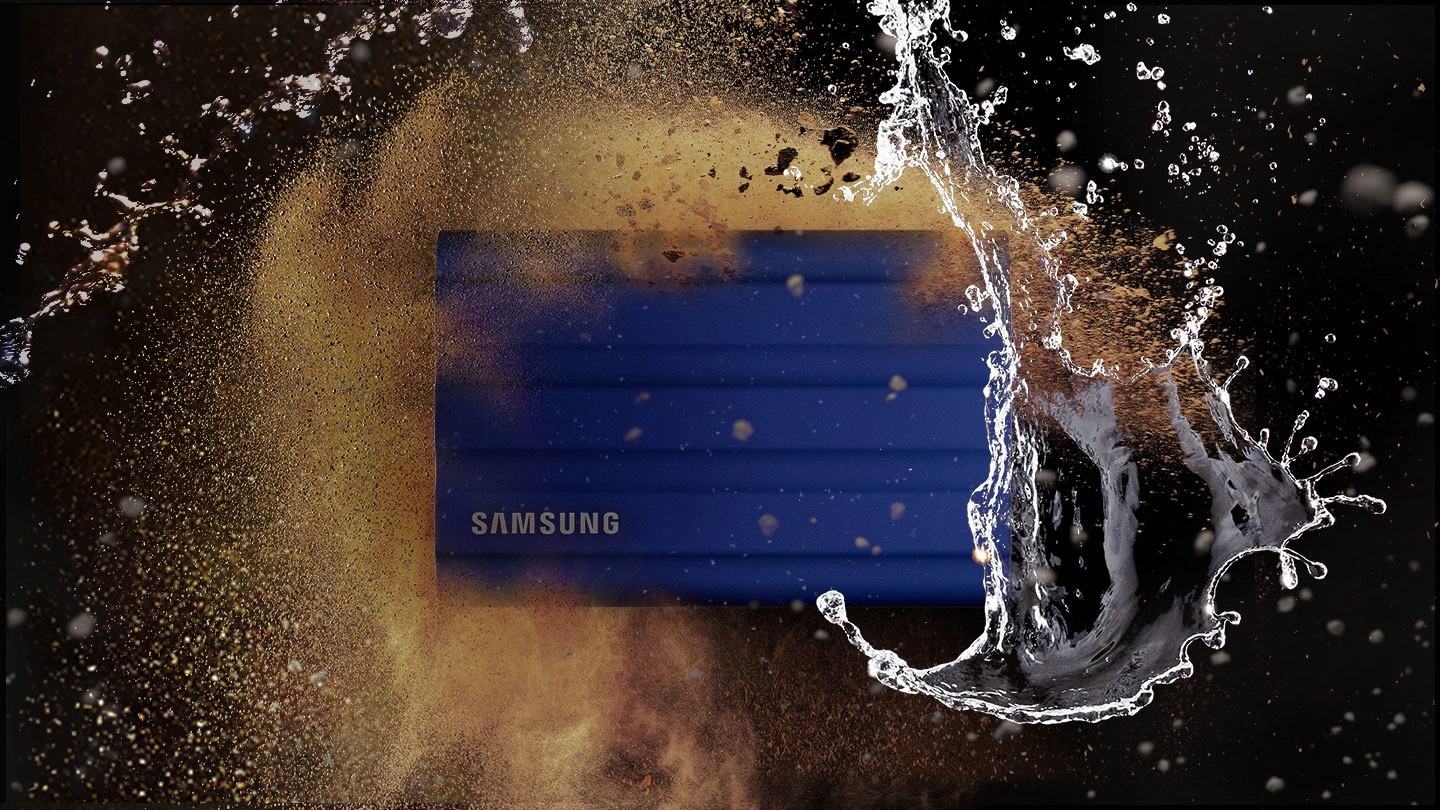 Externí SSD disk SAMSUNG T7 Shield 2TB černý
