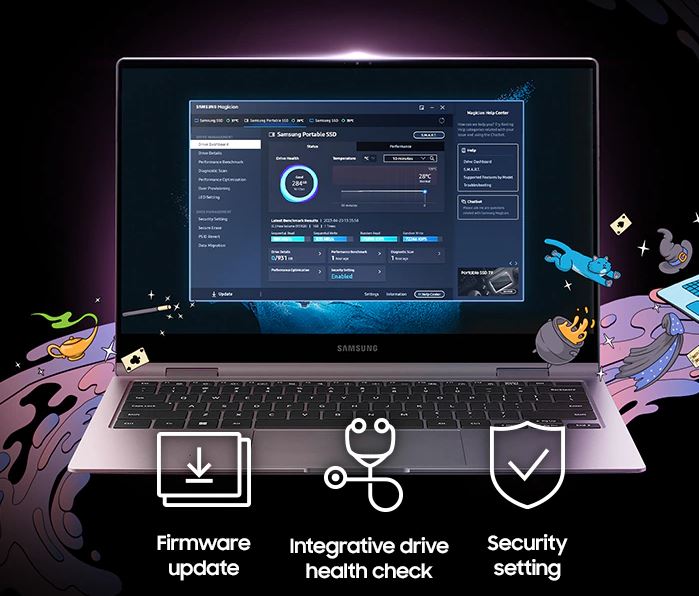 Externí SSD disk SAMSUNG T9 2TB