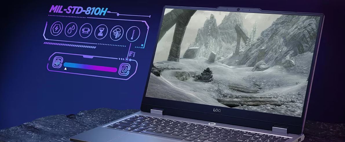 Notebook LENOVO LOQ 15IAX9I i512450HX šedý gray